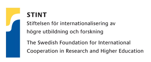 The logotype for the Swedish Foundation for International Cooperation in Research and Higher Education.